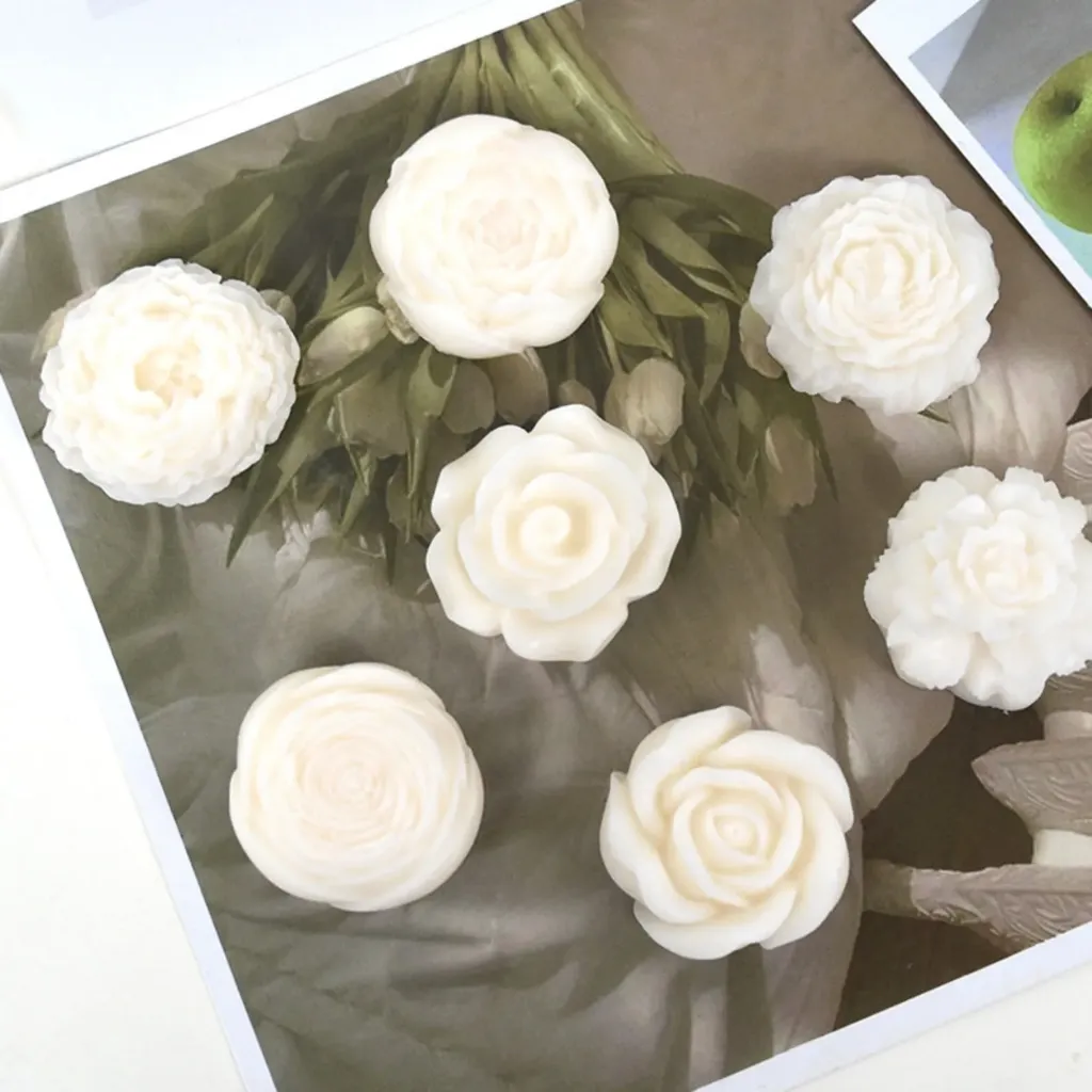 7 Pcs/Set FlowerCandles