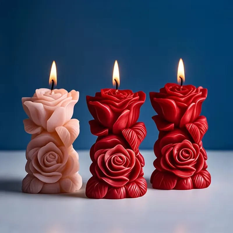 Romantic Rose Candle